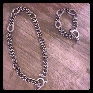 Juicy Couture necklace & bracelet set